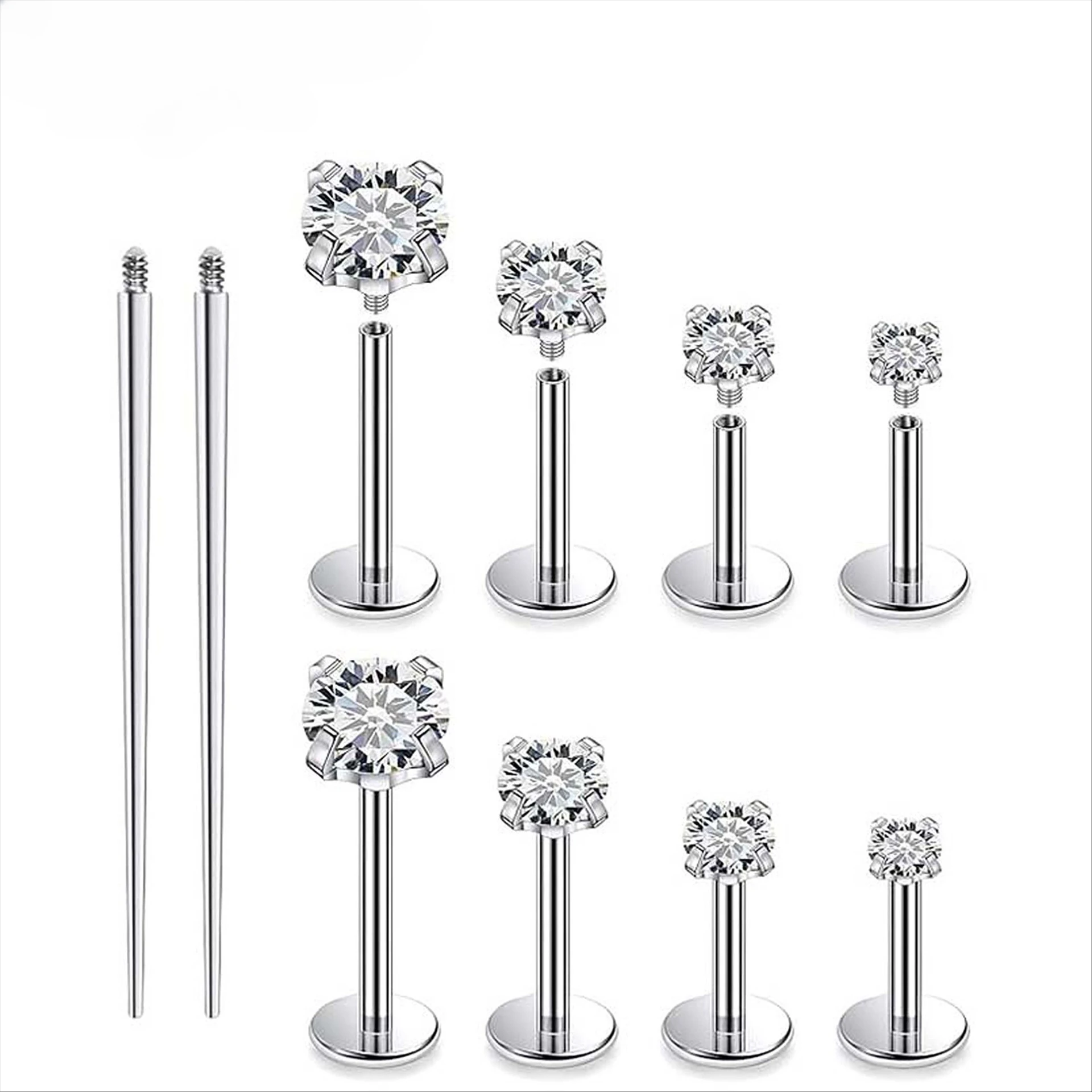 Wholesale Threadless Base ASTM - مراجعة Body Jewelry Threadless وسعره