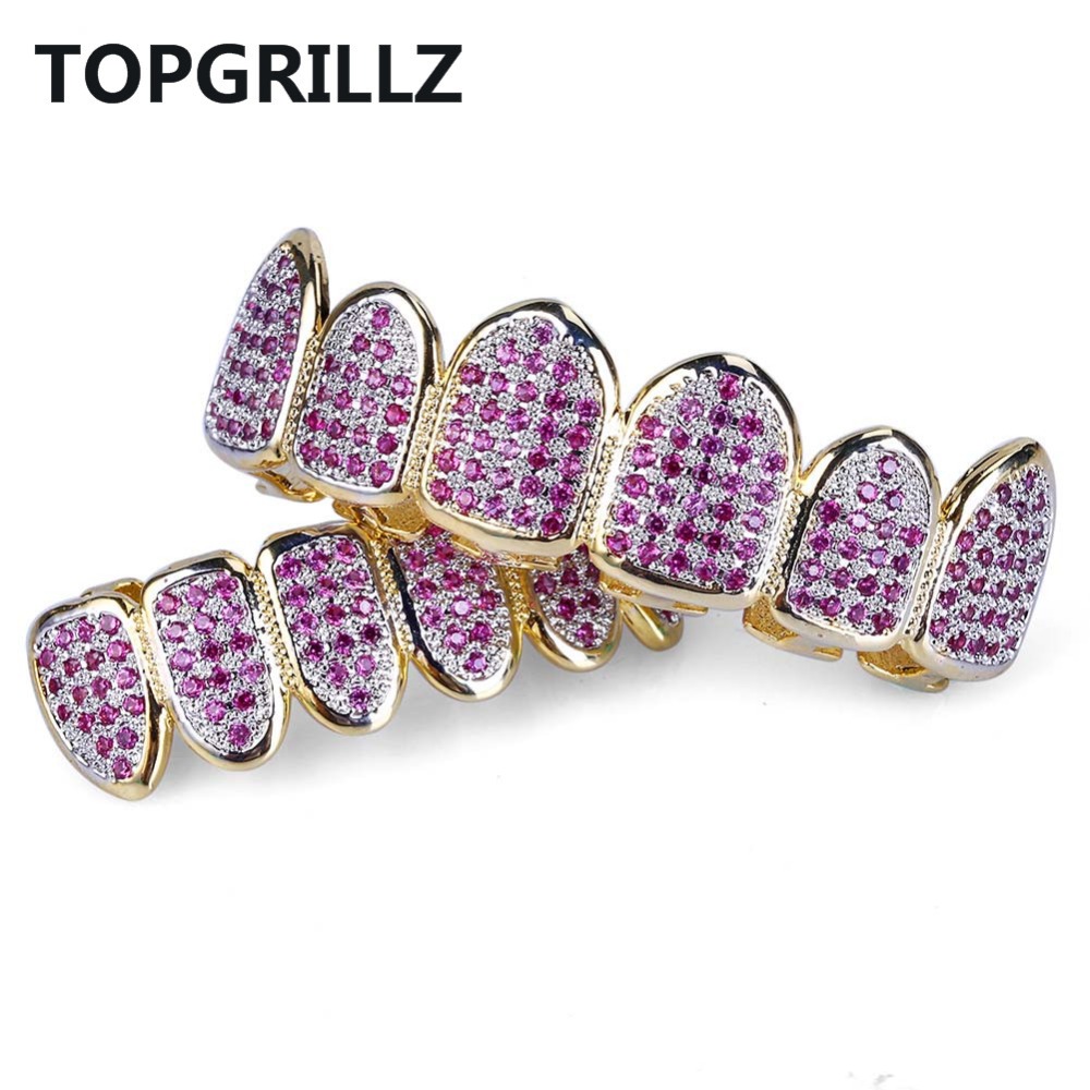 New Fit Hip Hop Gold Teeth Gri - مراجعة Body Jewelry Lot وسعره