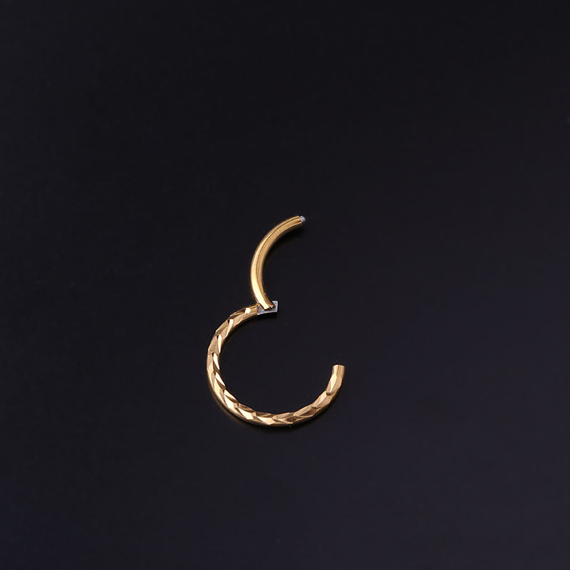 16G 8/10mm Nose Rings Silver/G - مراجعة Body Jewelry Hypoallergenic وسعره