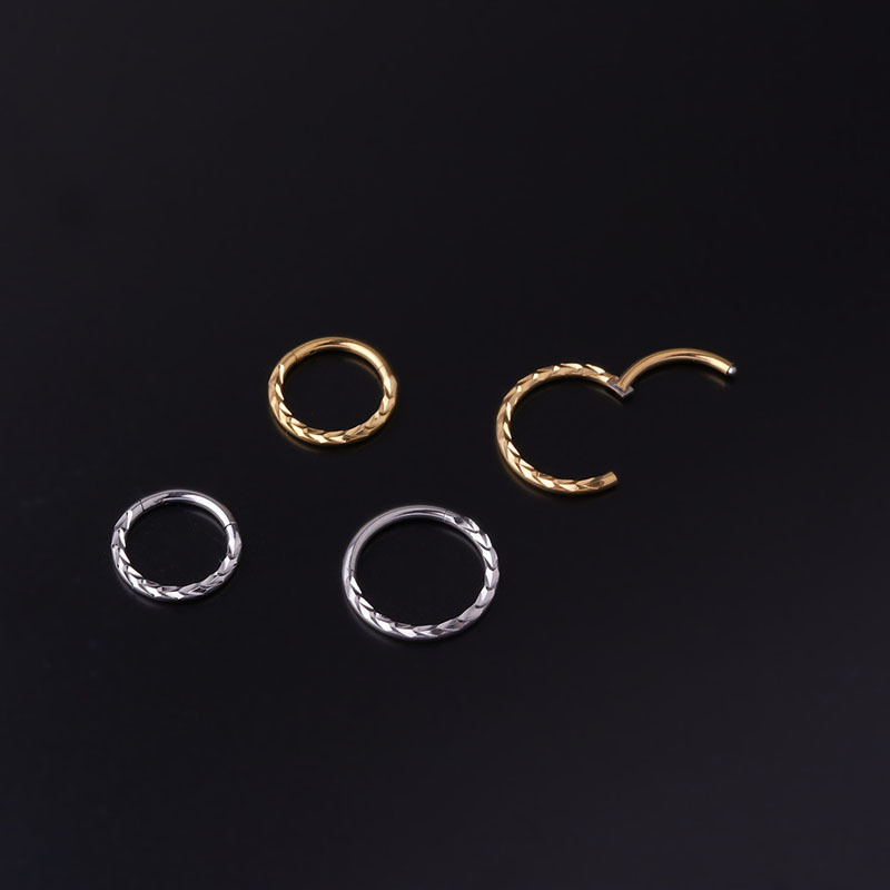 16G 8/10mm Nose Rings Silver/G - مراجعة Body Jewelry Hypoallergenic وسعره
