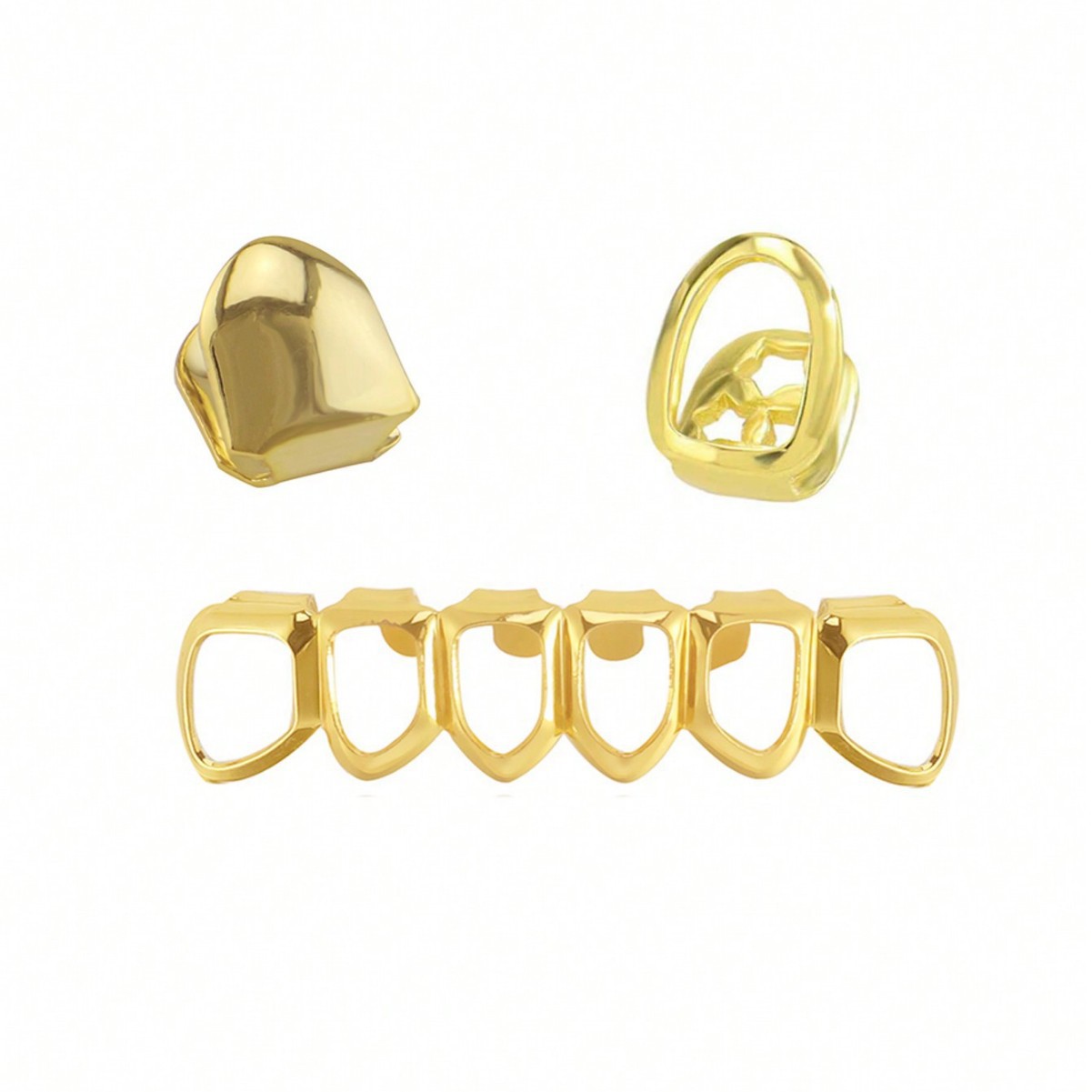 Hot Sale Six-Hollowed-Out Flat - مراجعة Body Jewelry Lot وسعره