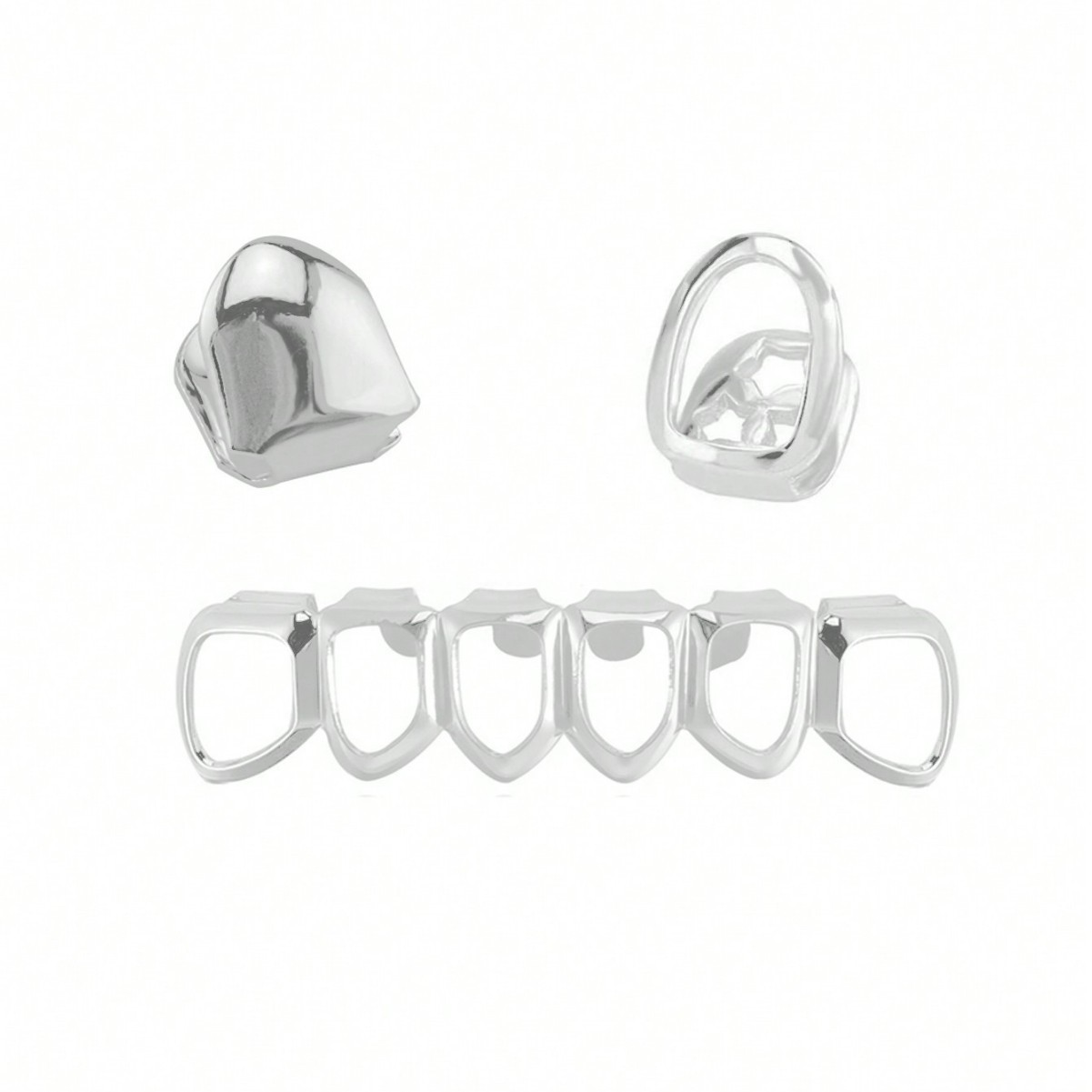 Hot Sale Six-Hollowed-Out Flat - مراجعة Body Jewelry Lot وسعره