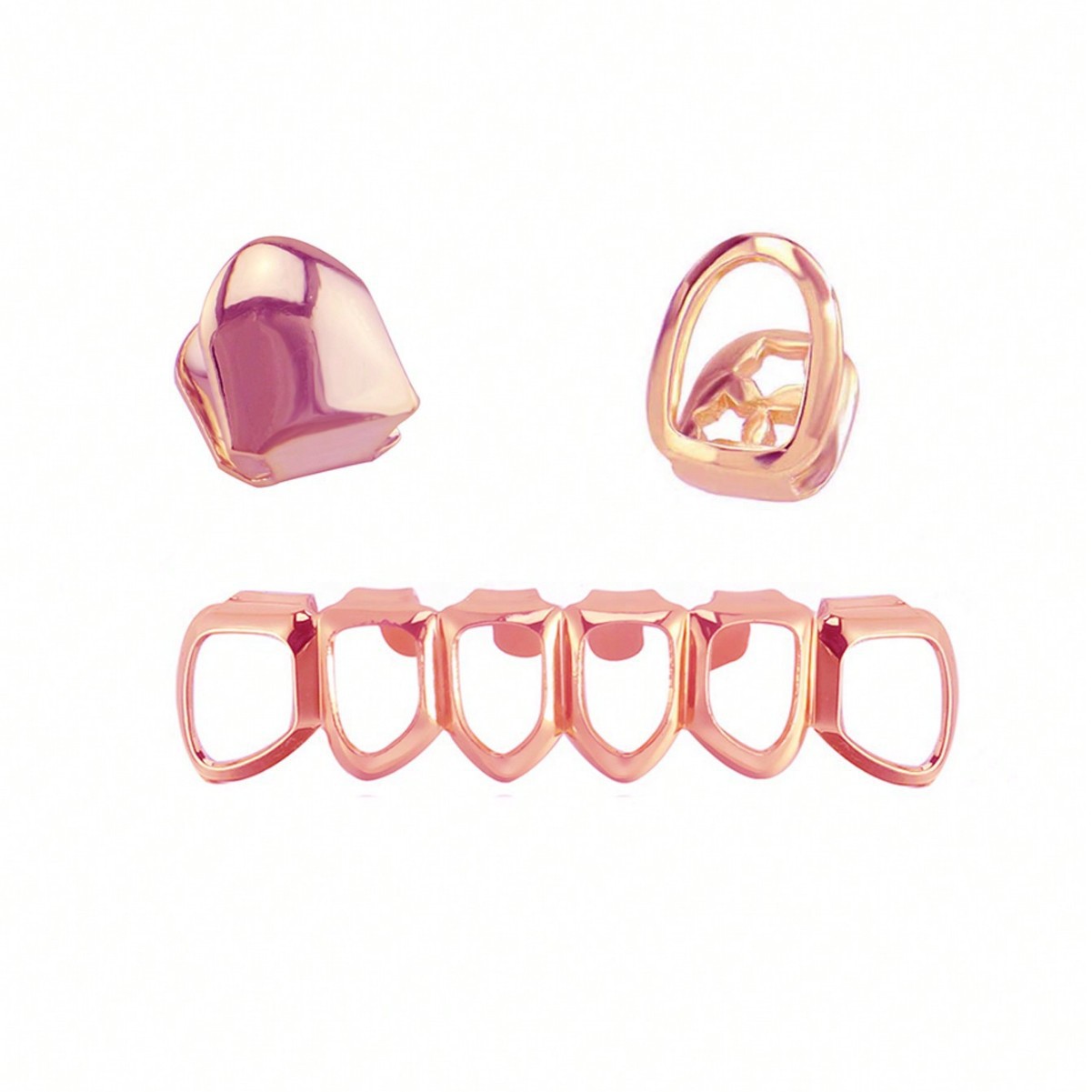 Hot Sale Six-Hollowed-Out Flat - مراجعة Body Jewelry Lot وسعره