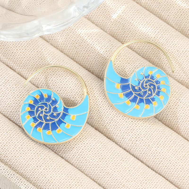Fashion Imitation Enamel Conch - مراجعة Conch Earring Hoop وسعره