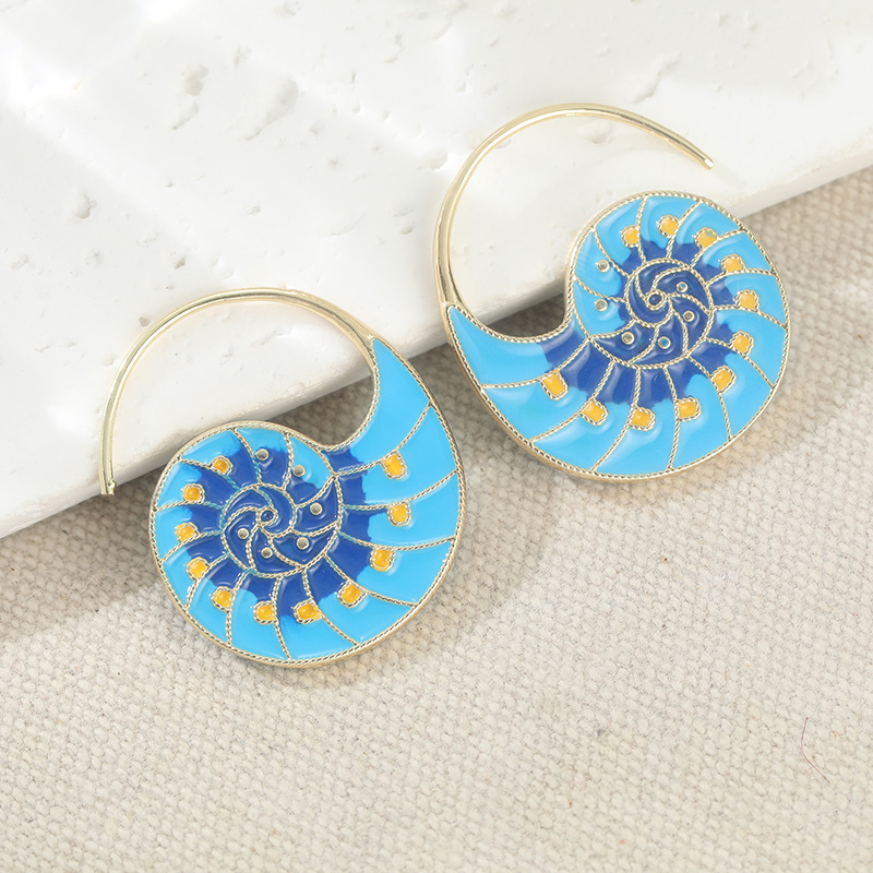 Fashion Imitation Enamel Conch - مراجعة Conch Earring Hoop وسعره