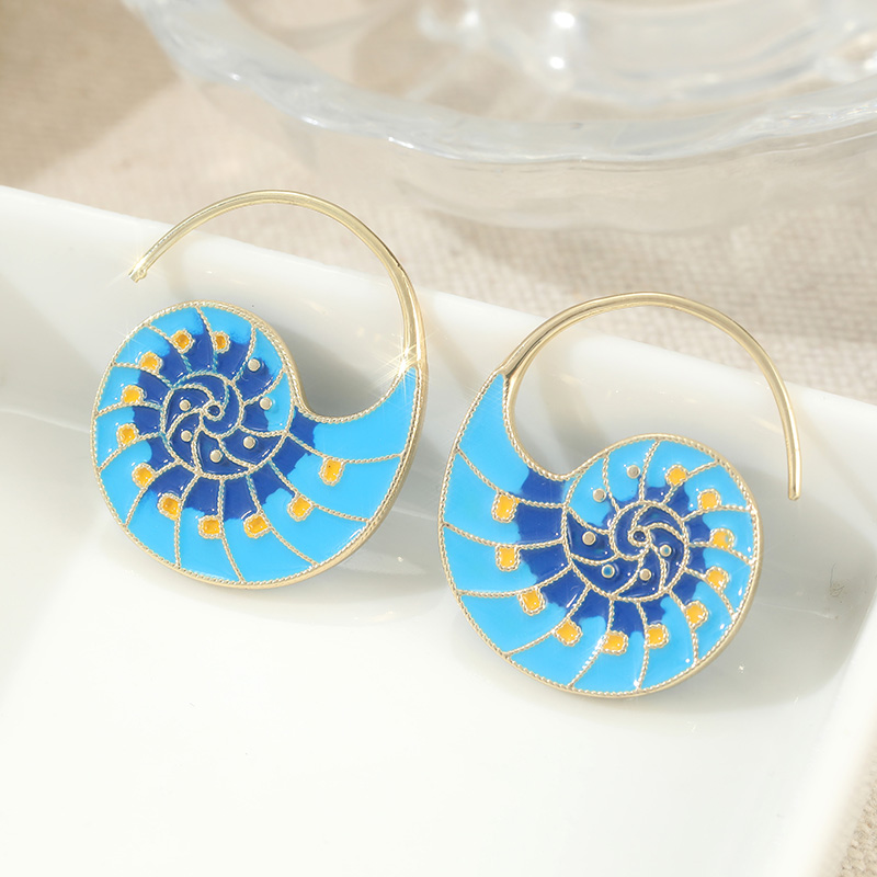 Fashion Imitation Enamel Conch - مراجعة Conch Earring Hoop وسعره