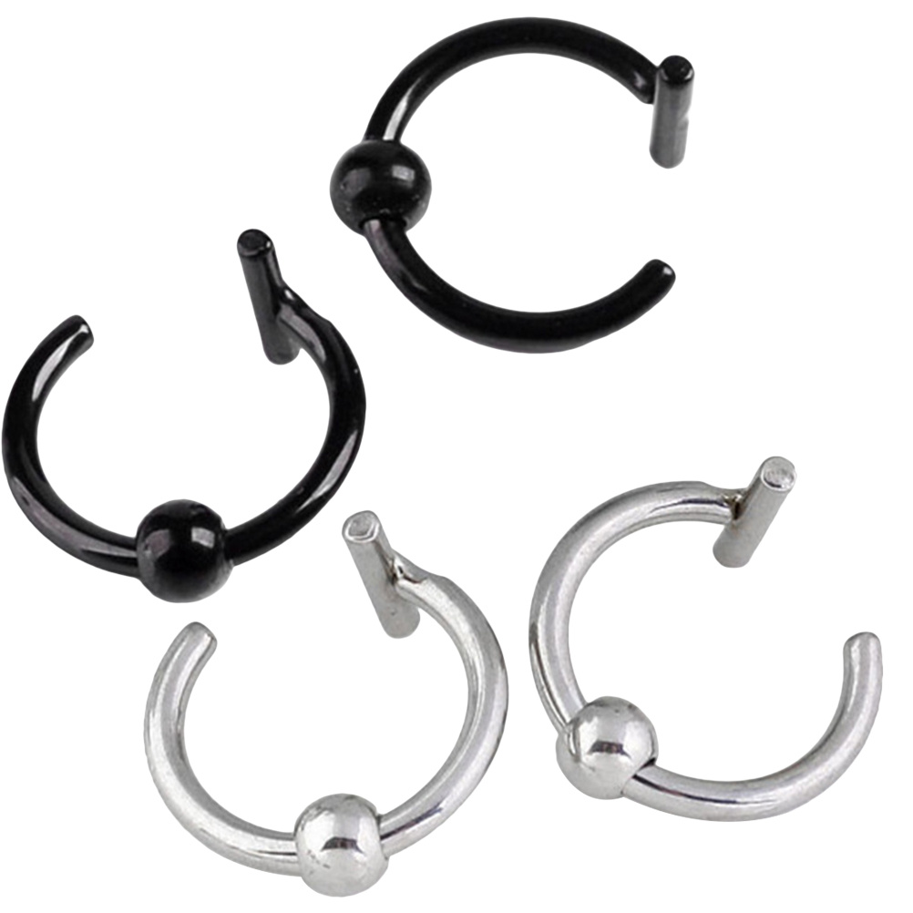 4Pcs Stainless Steel Nose Ring - مراجعة Body Jewelry Hypoallergenic وسعره