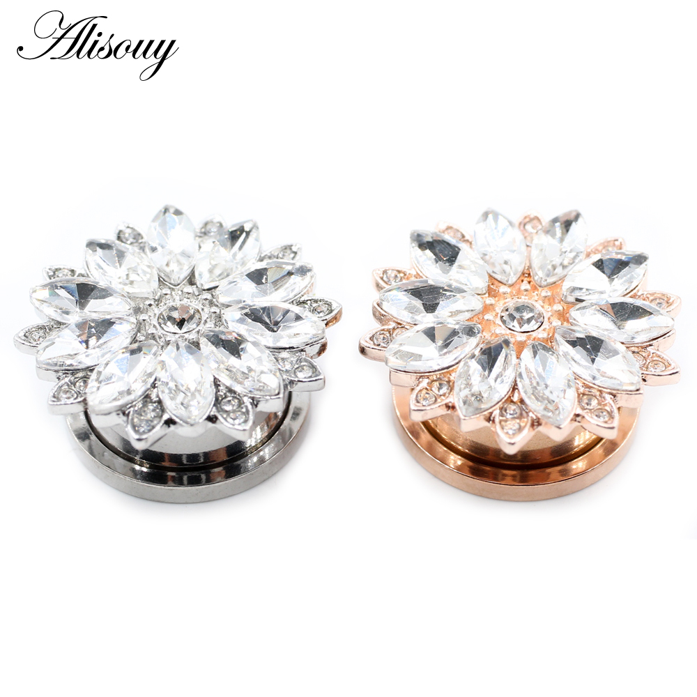 Alisouy 2pcs Stainless Steel F - مراجعة Body Jewelry Ear Plugs وسعره