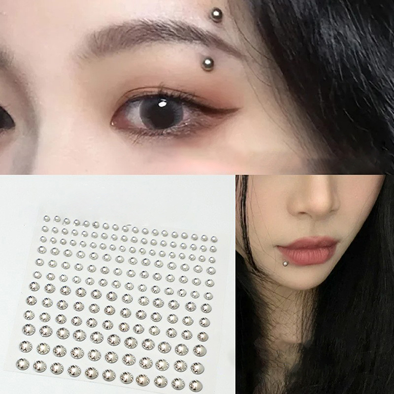 Diamond Sticker Fake Nose Stud - مراجعة Body Jewelry And Piercing وسعره