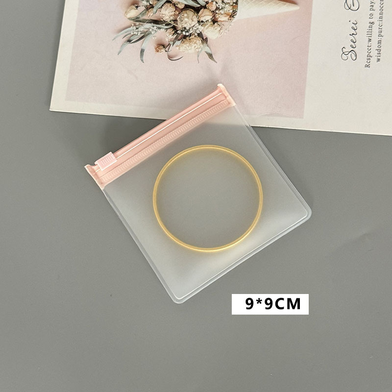 50pcs Pink Zipper Jewelry Pouc - مراجعة Body Jewelry Display وسعره
