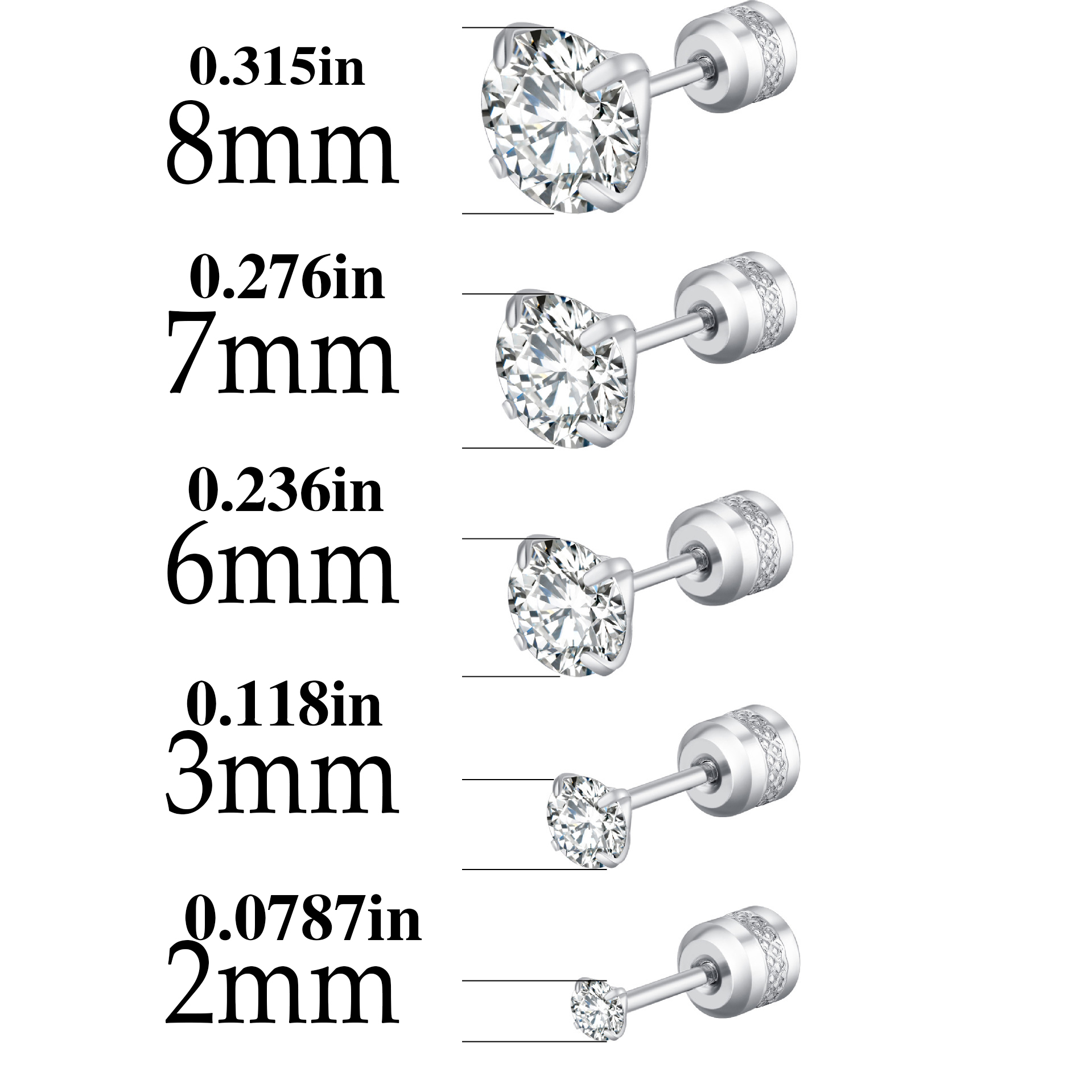 2pcs 20G Hypoallergenic Titani - مراجعة Body Jewelry Hypoallergenic وسعره