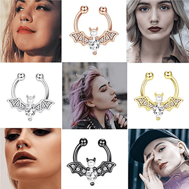 EVISPOL Cute Halloween Bat Fau - مراجعة Body Jewelry And Piercing وسعره