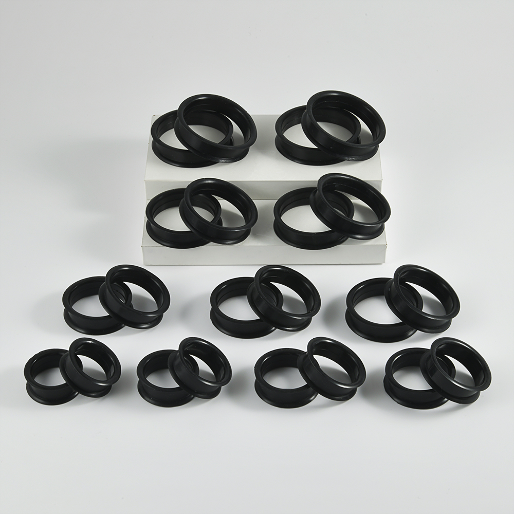 Pair Supersize Flexible Black  - مراجعة Body Jewelry Ear Plugs وسعره