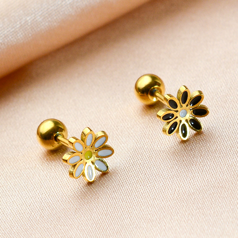1PC Stainless Steel Mini Studs - مراجعة Tragus Flat Back وسعره